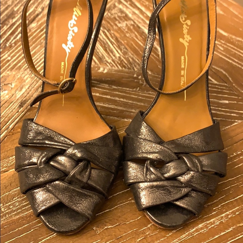 Miss Sixty pewter Classy Sandle